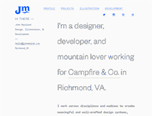 Tablet Screenshot of johnmtlnd.com